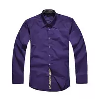 coton burberry createur chemise hiver automne violet